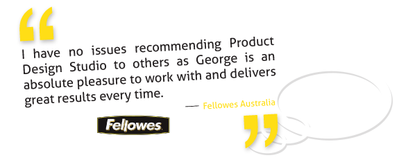 Fellowes prefer to work with Product Design Studio